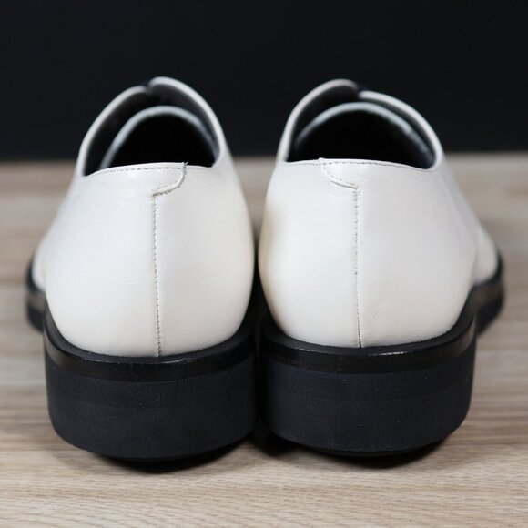 Robert Clergerie Classic White Oxfords main image 5